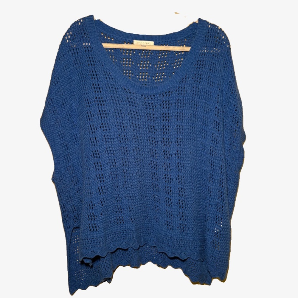 Daily Thread Scoop Neck Knit Sweater Top